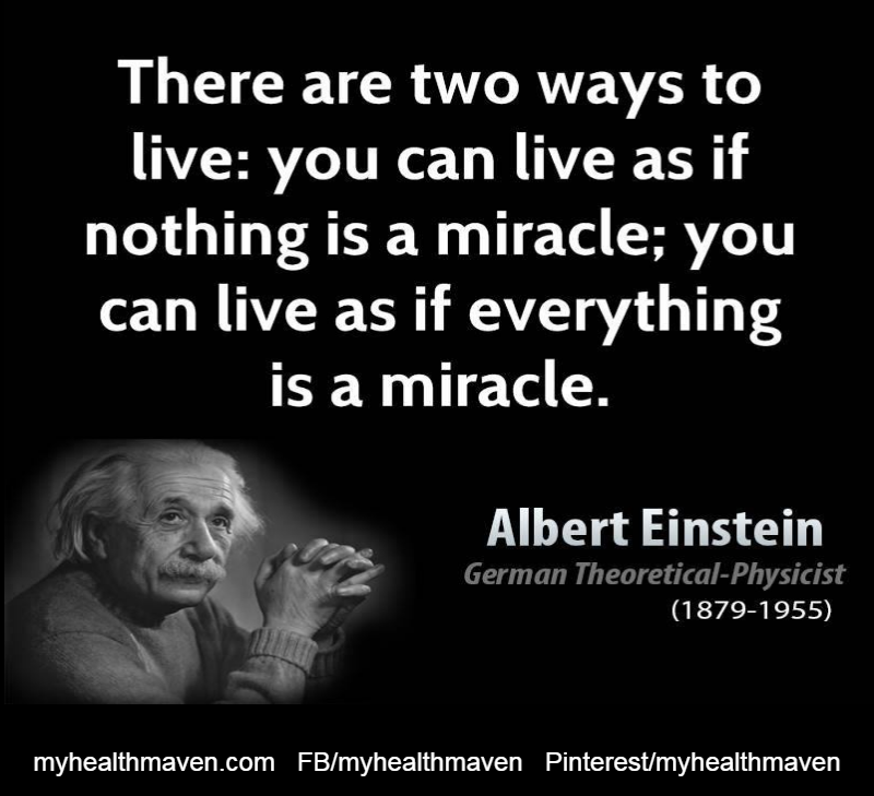 Albert Einstein-Miracle - My Health Maven