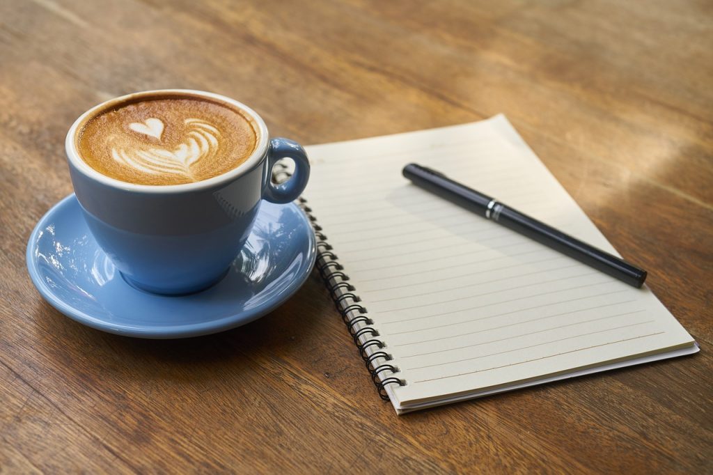 coffee notebook