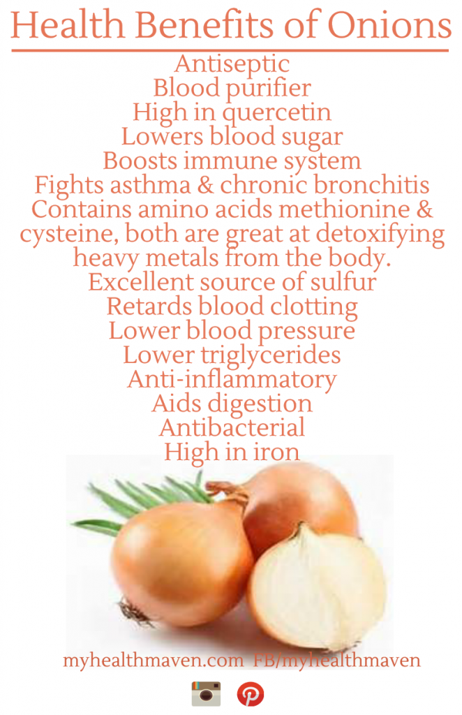 Health Benefits of Onions My Health Maven