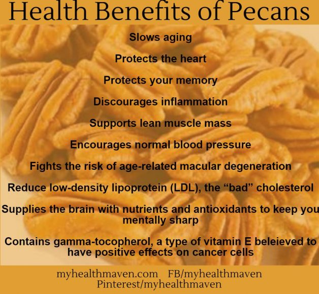 Health Benefits of Pecans My Health Maven